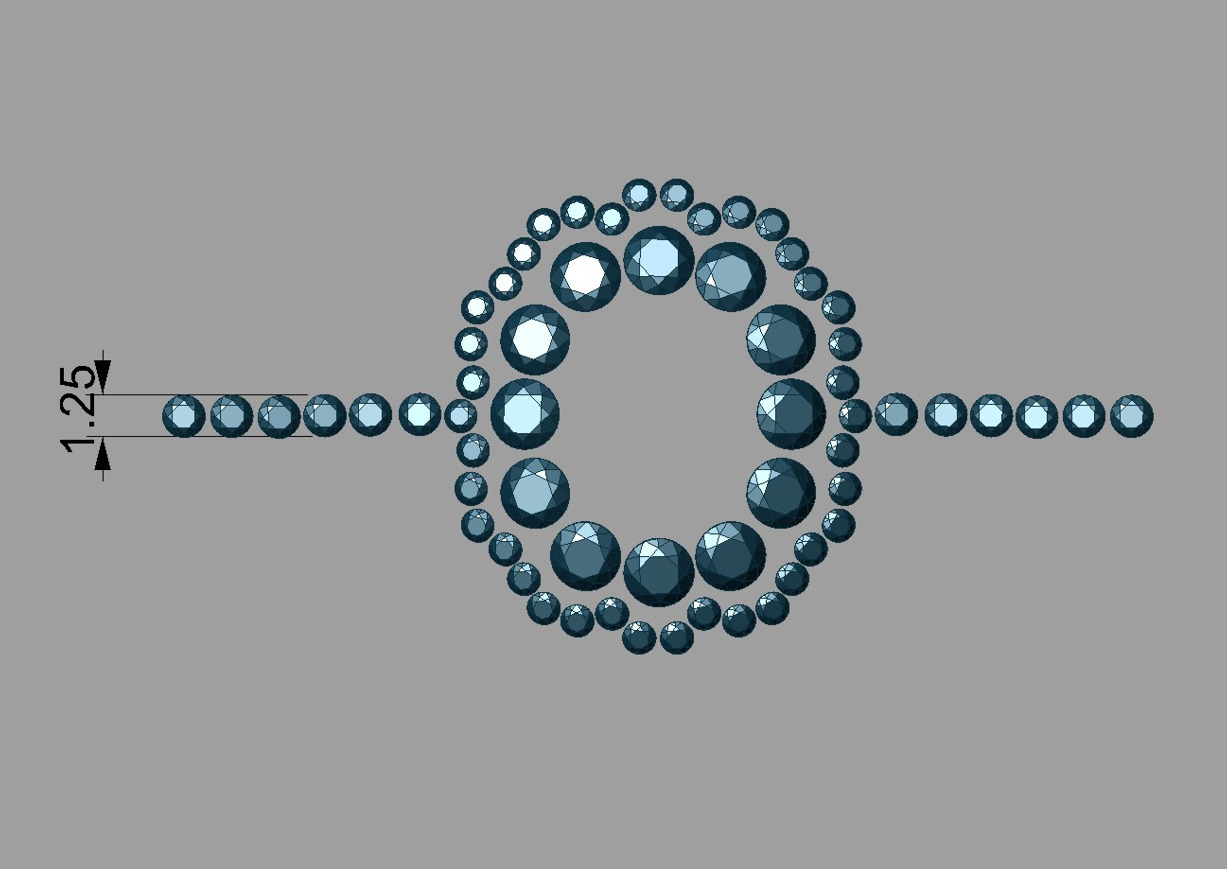 Ring Ruby MIO 3D print model_8