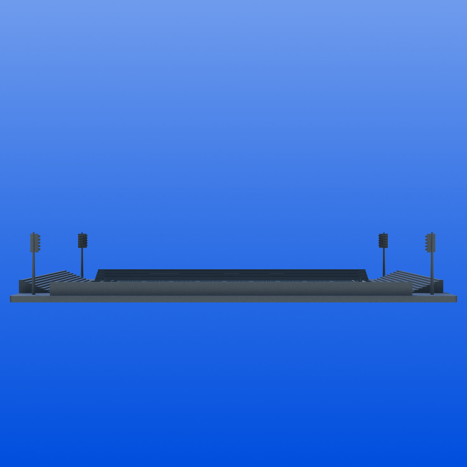 Community Stadium 3D model_4