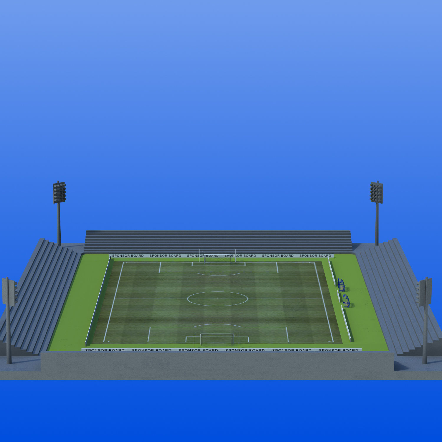Community Stadium 3D model_3
