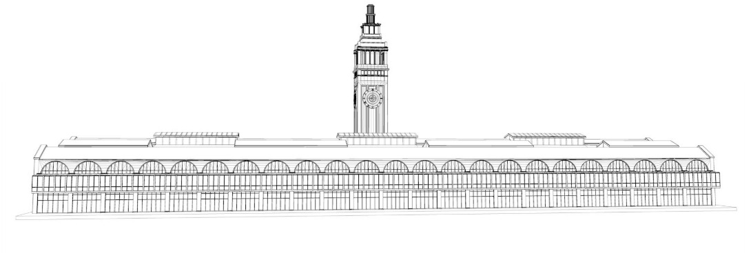 Ferry Building San Francisco 3D model_11