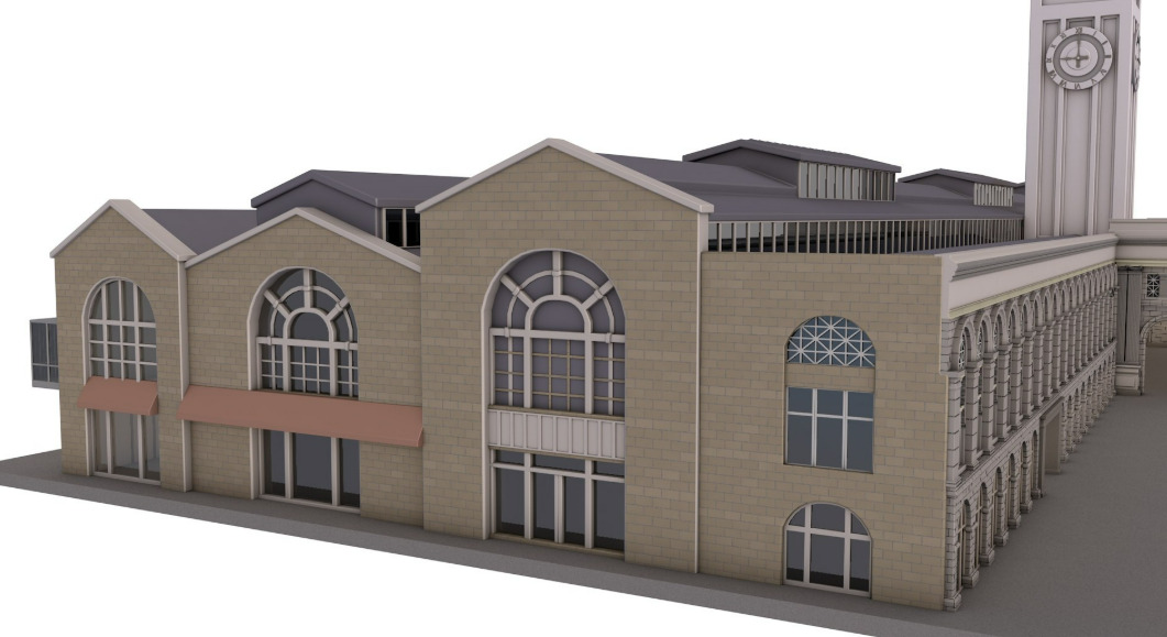 Ferry Building San Francisco 3D model_8