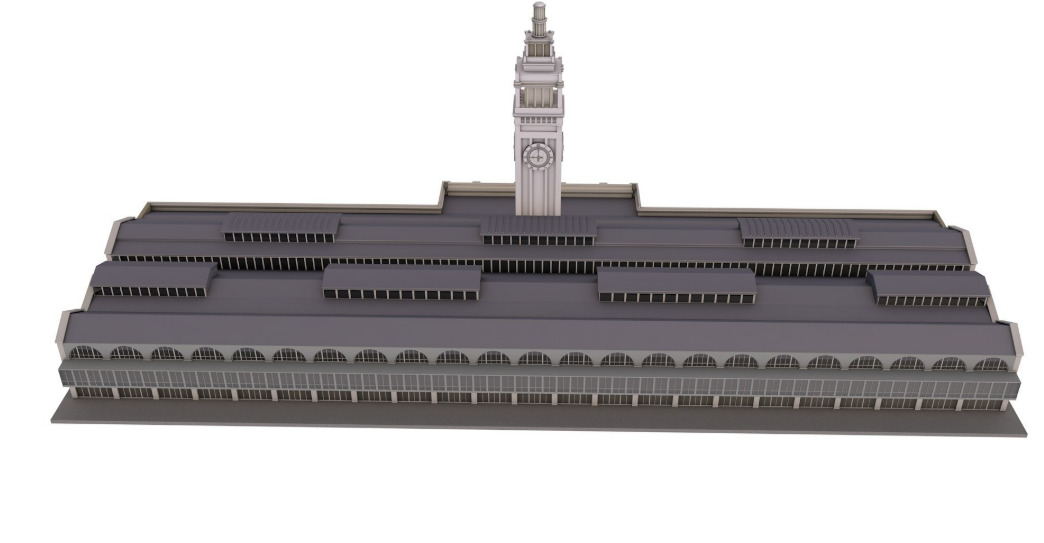 Ferry Building San Francisco 3D model_3
