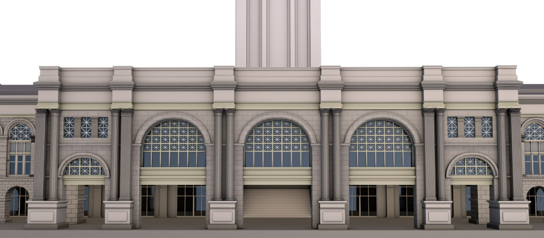Ferry Building San Francisco 3D model_9