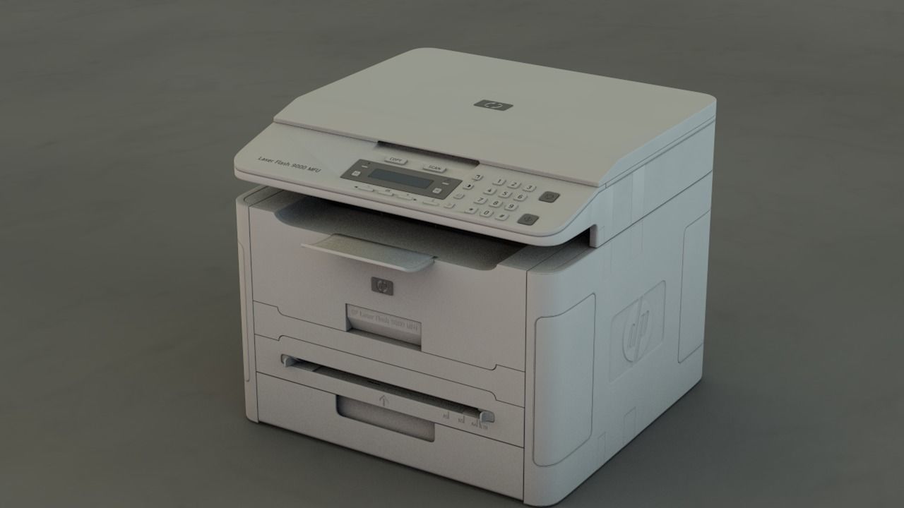 Desktop Printer Free 3D model_0