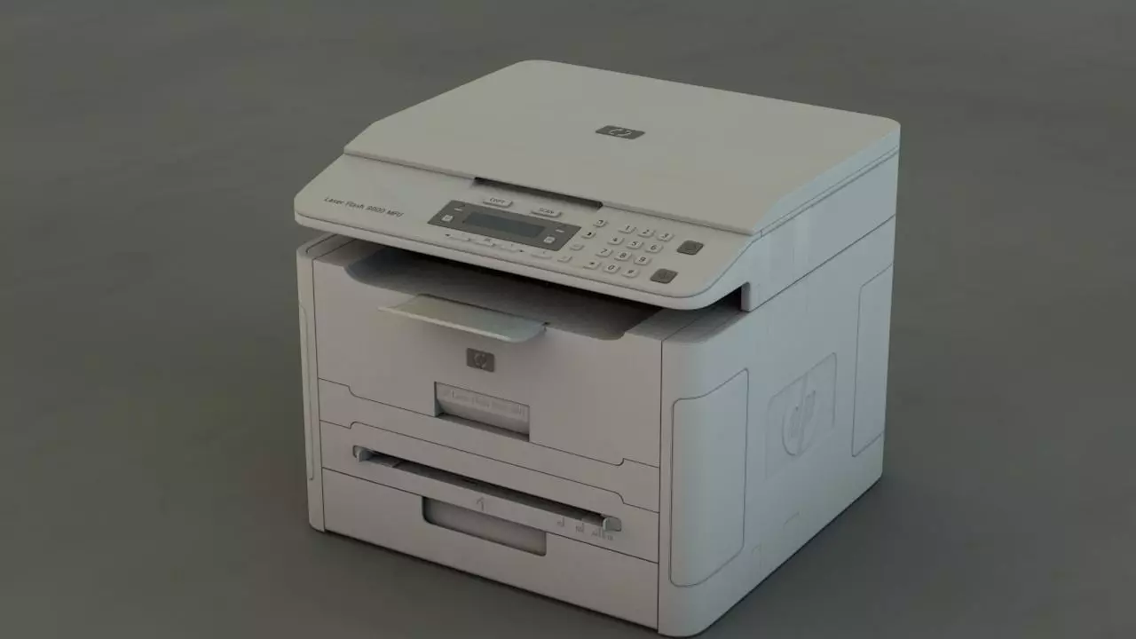 Desktop Printer Free 3D model