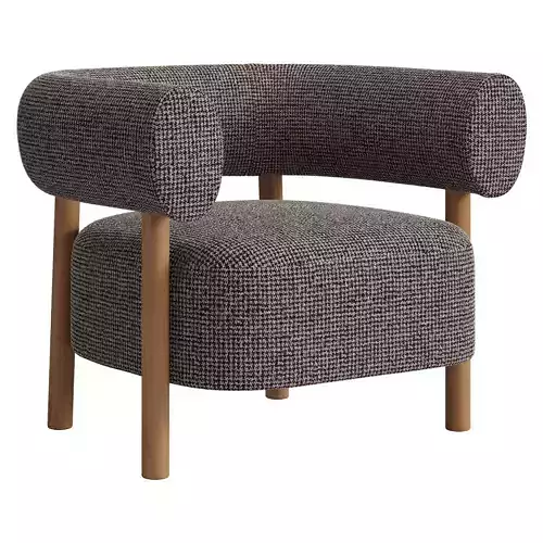 Walton Lounge Chair 3D model