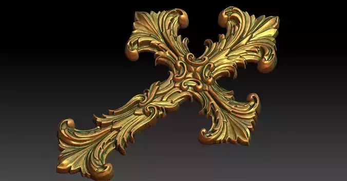 1 cross CNC Relief Model