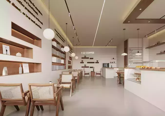  restaurant  cafe  Interior scene   69