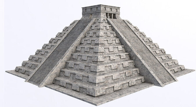 Chichen Itza 3D model