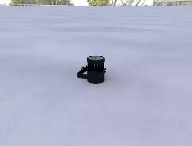 Swivel Mount UV Light Free 3D model