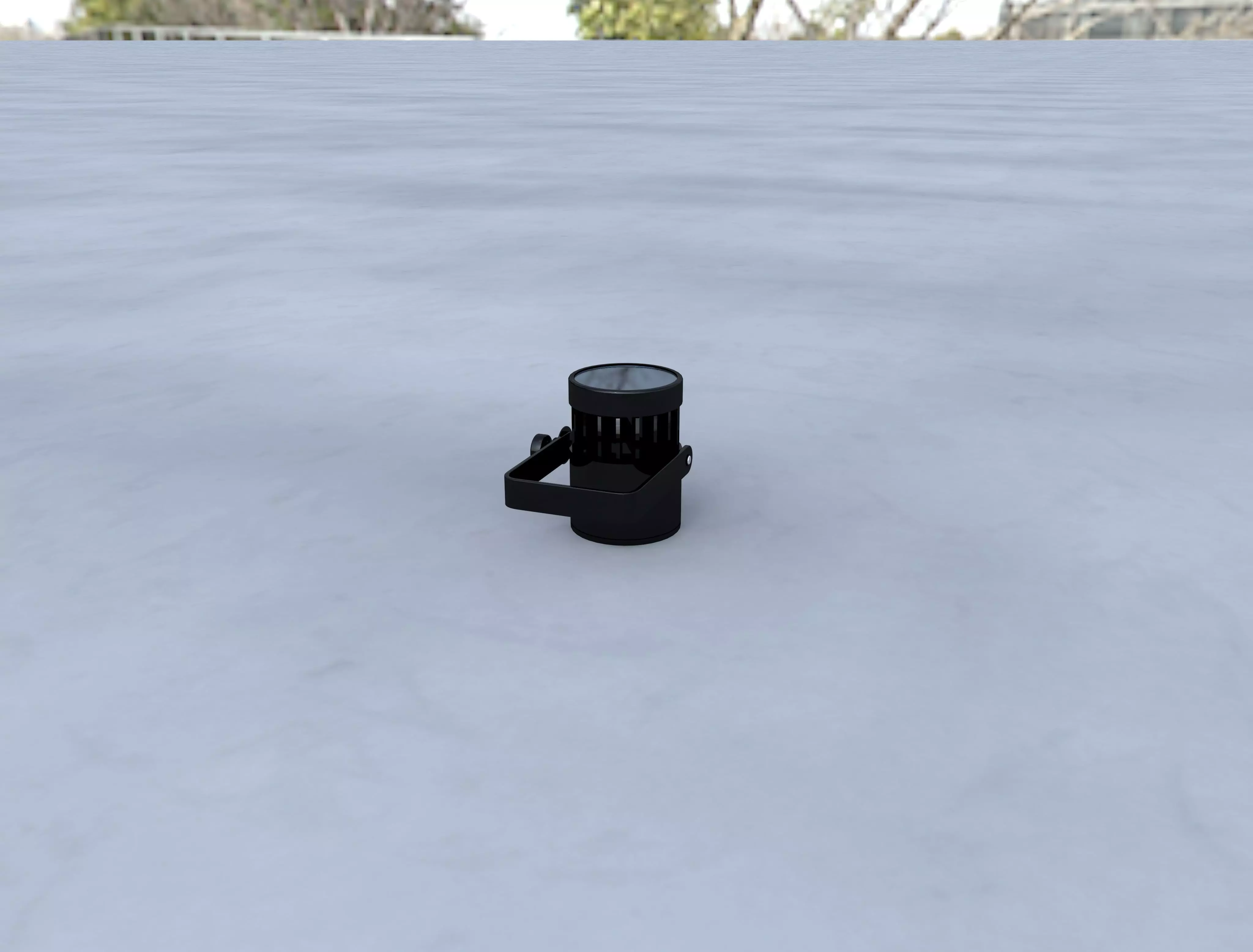 Swivel Mount UV Light Free 3D model_0