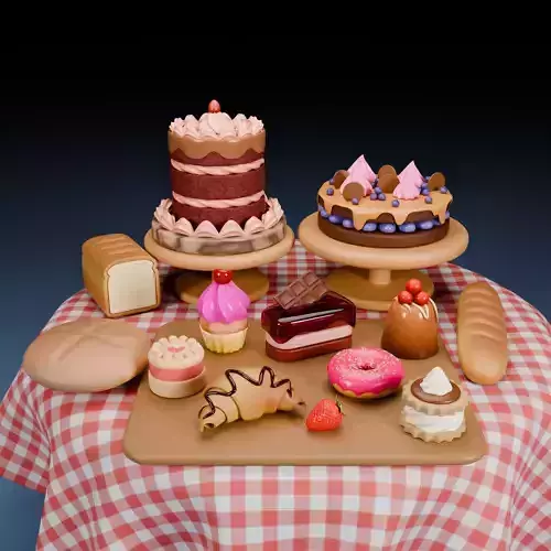 Isometric Confectionery Pack