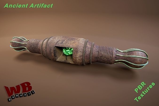Ancient Artifact Low-poly 3D model