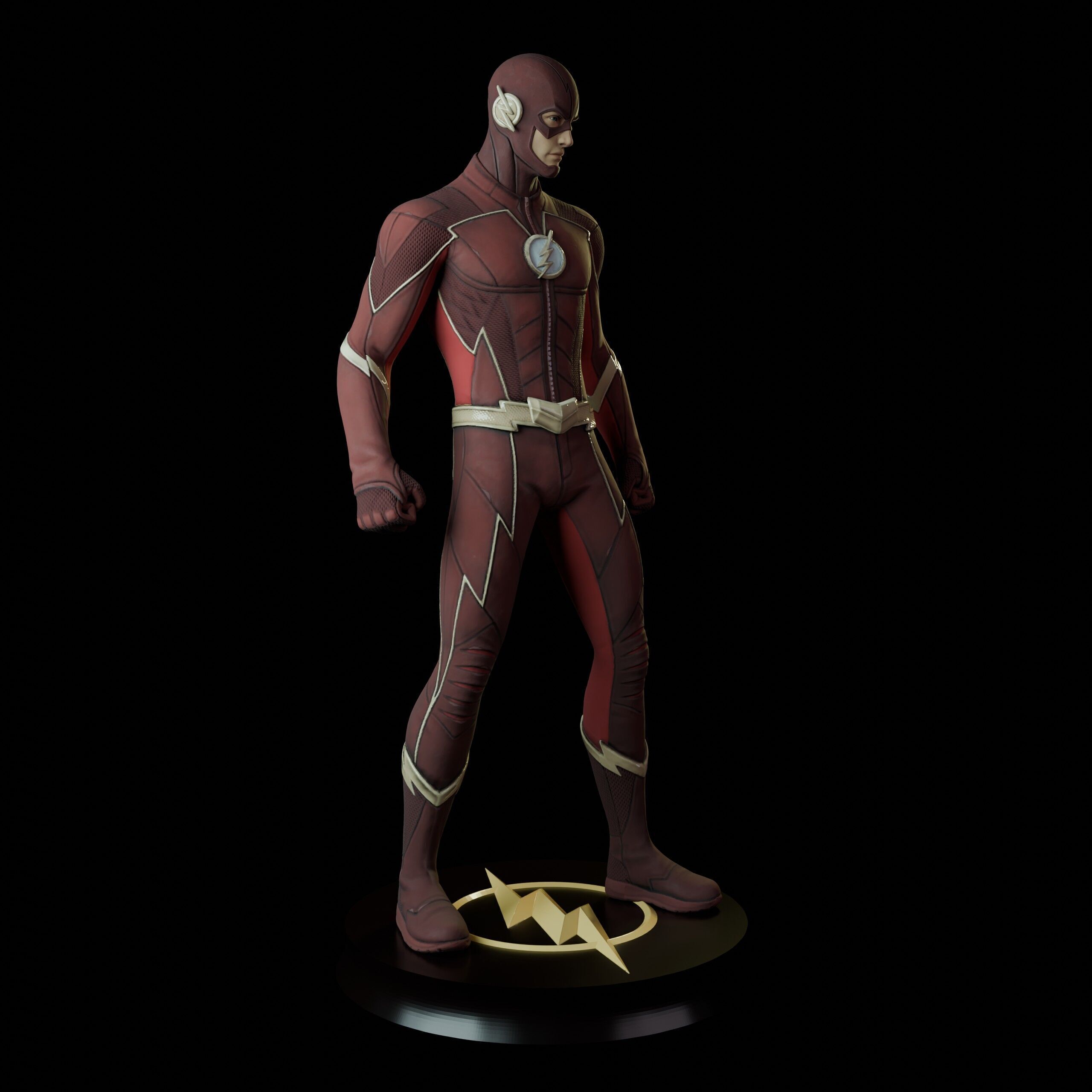 The Flash 3D print model_10