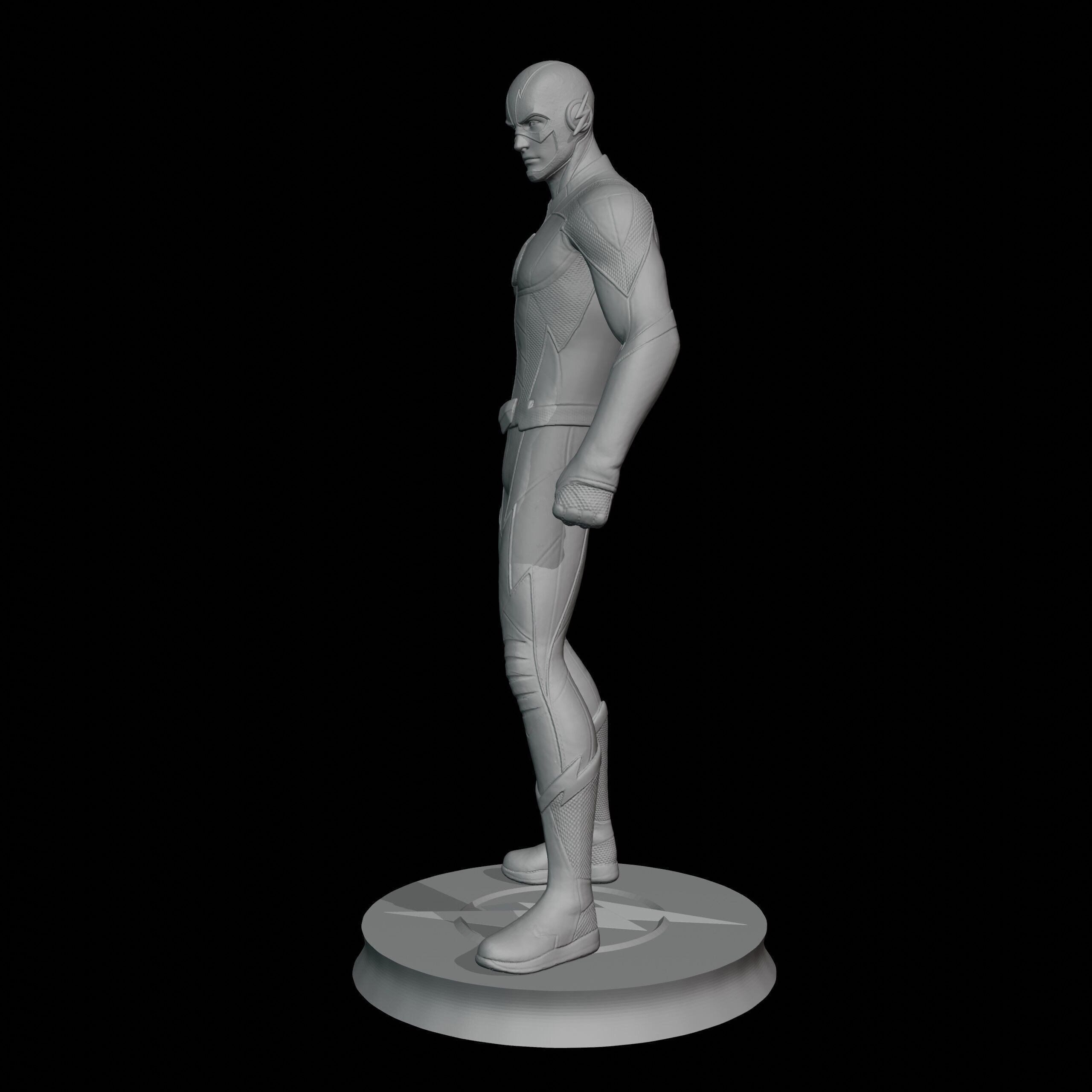 The Flash 3D print model_3