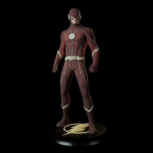 The Flash 3D print model