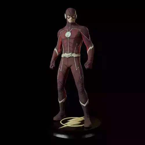 The Flash 3D print model