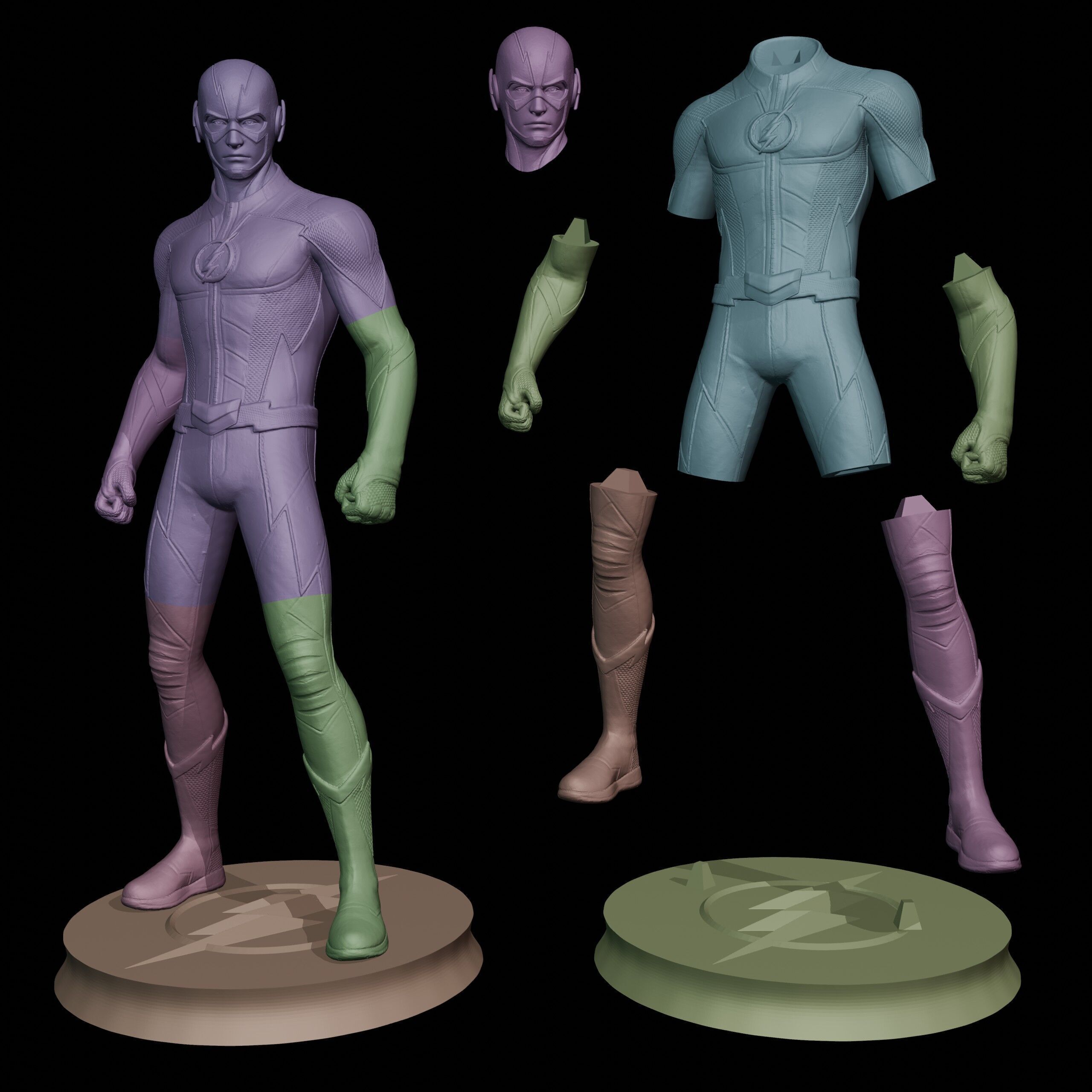 The Flash 3D print model_12
