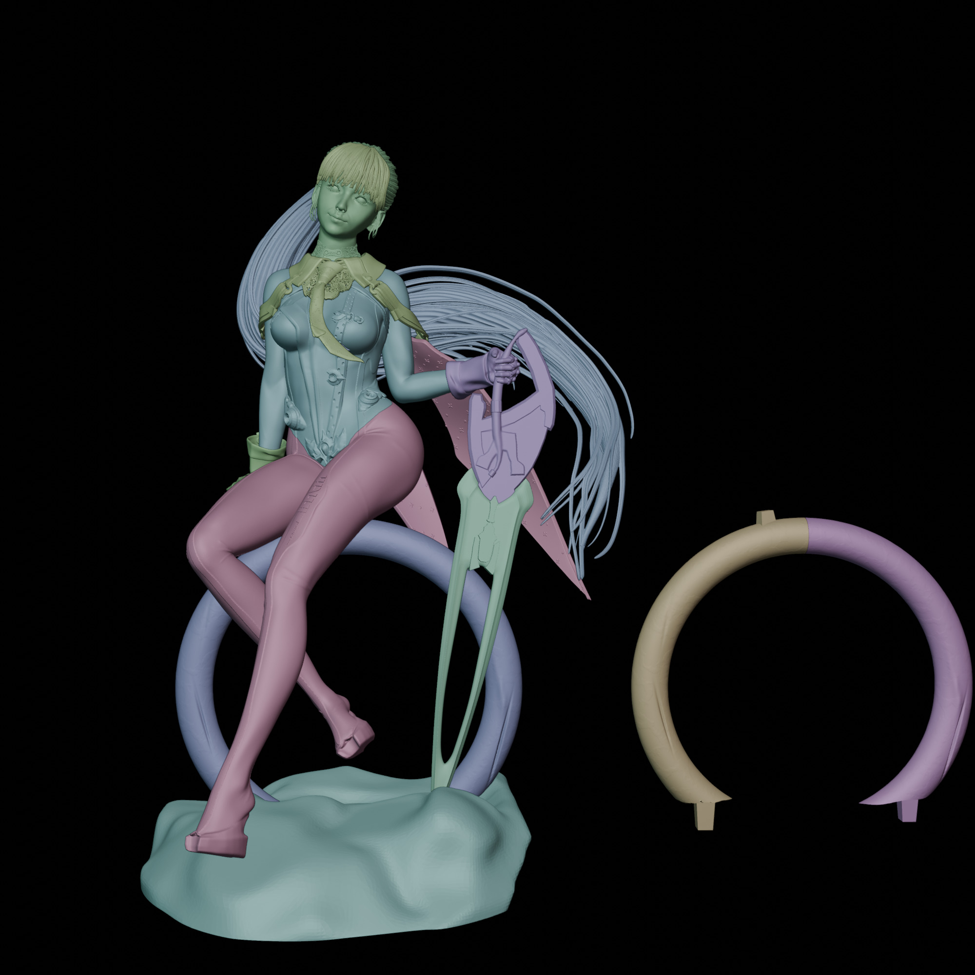 Eve Stellar Blade Ready For 3D Printing 3D print model_13