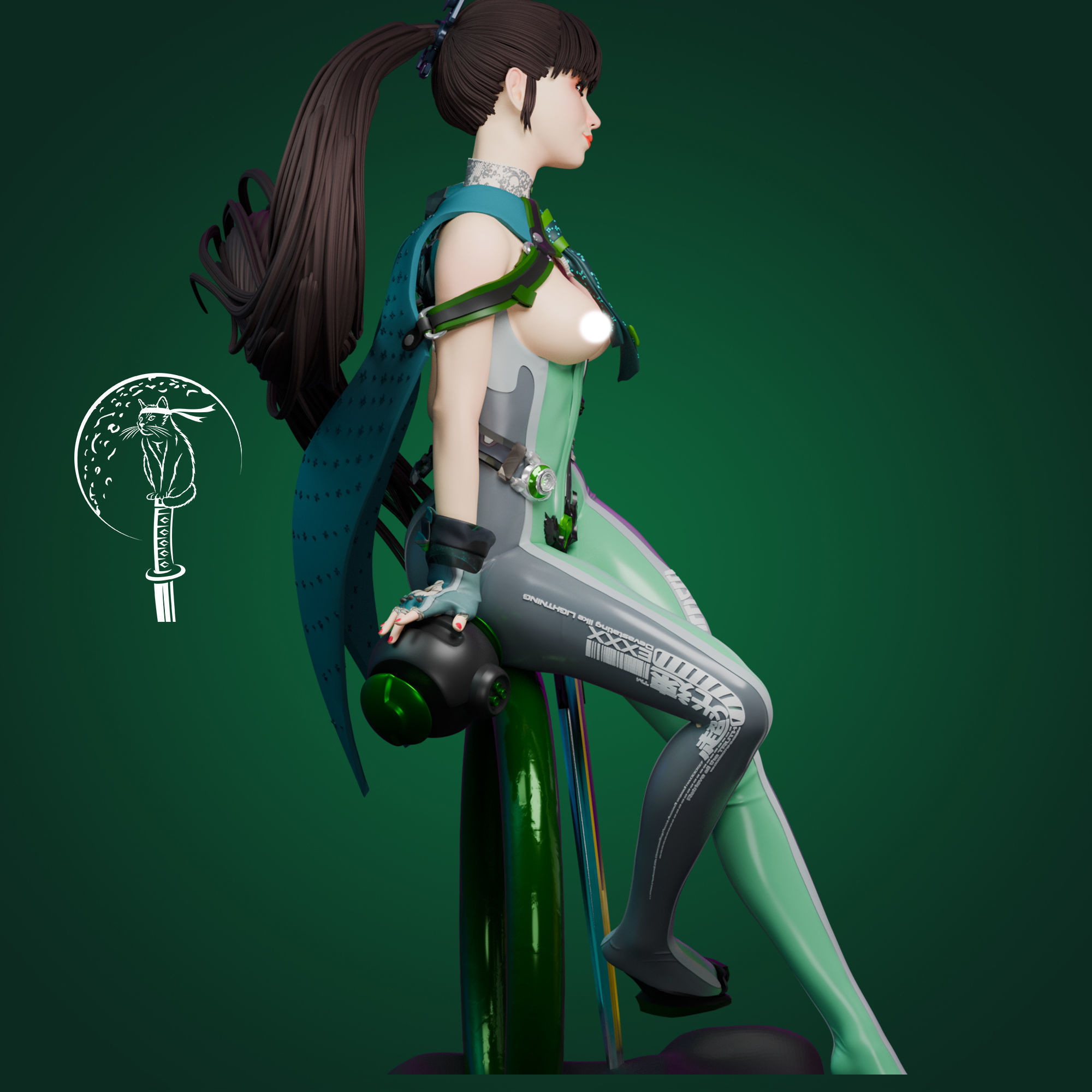 Eve Stellar Blade Ready For 3D Printing 3D print model_9