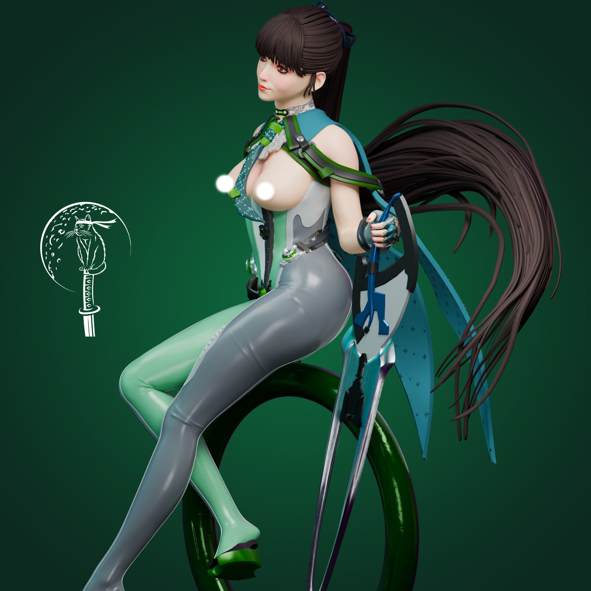 Eve Stellar Blade Ready For 3D Printing 3D print model_10