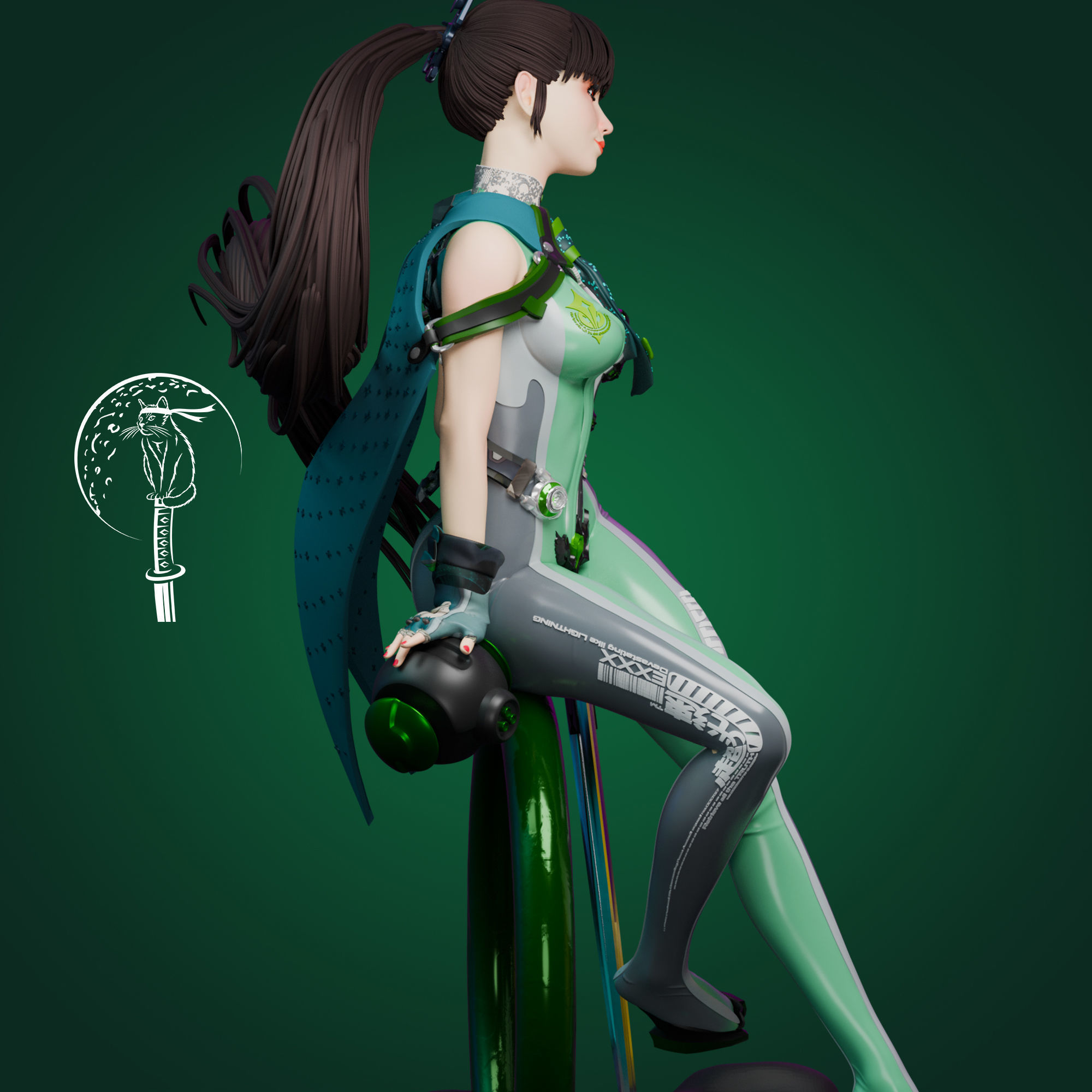 Eve Stellar Blade Ready For 3D Printing 3D print model_4