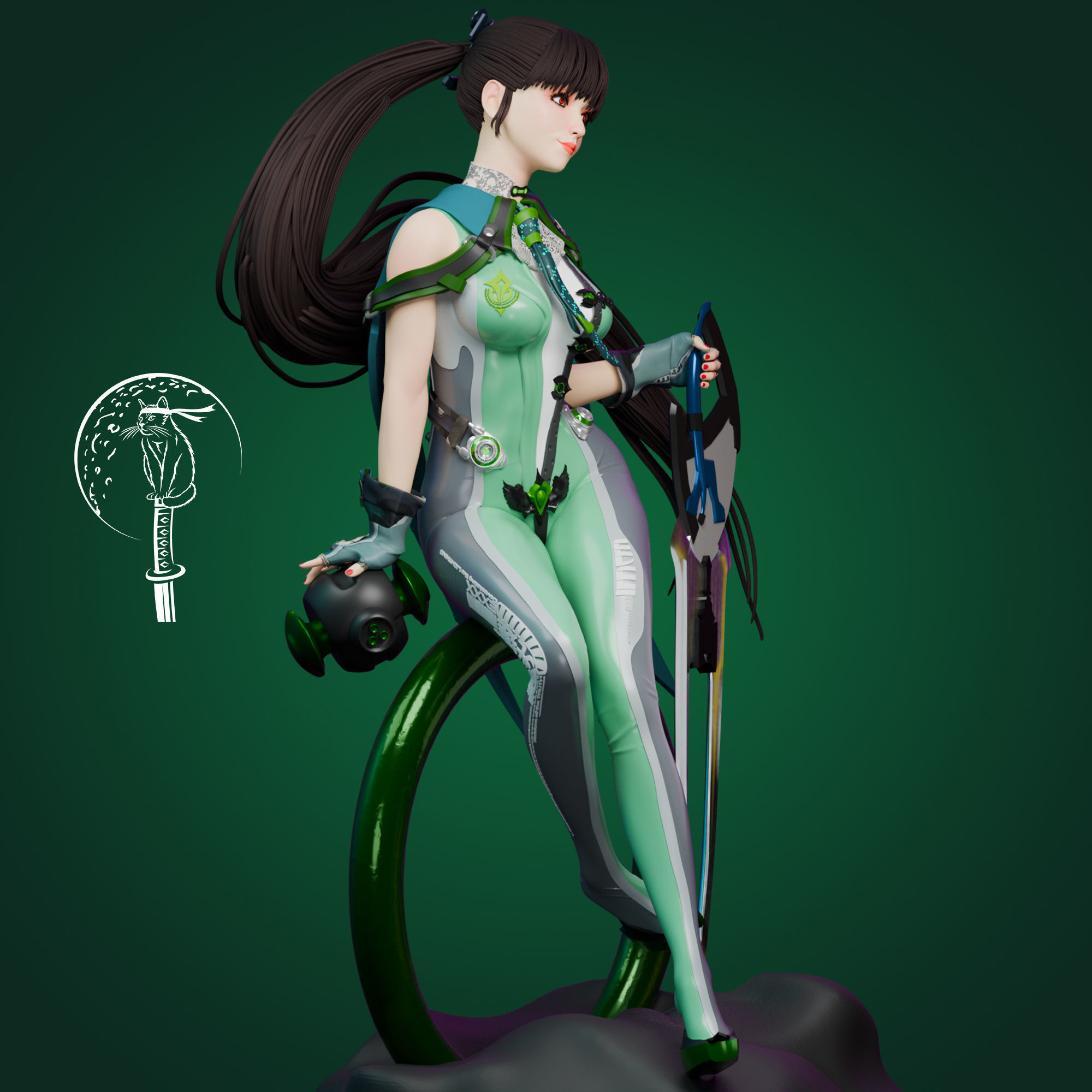 Eve Stellar Blade Ready For 3D Printing 3D print model_2