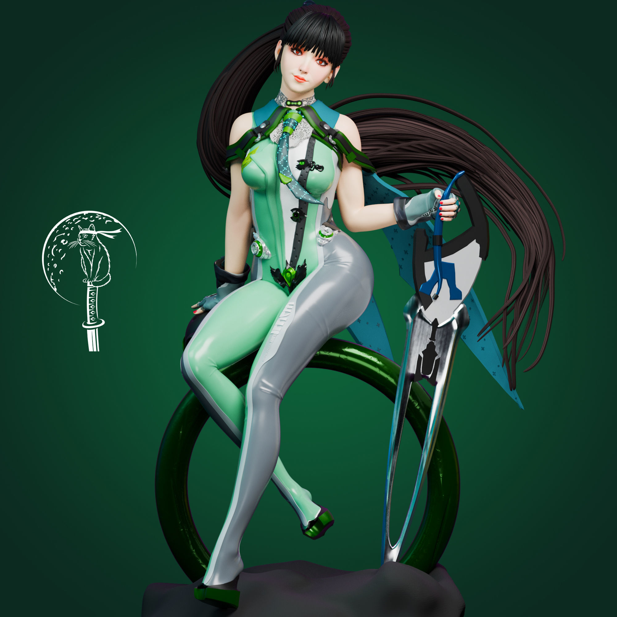 Eve Stellar Blade Ready For 3D Printing 3D print model_1