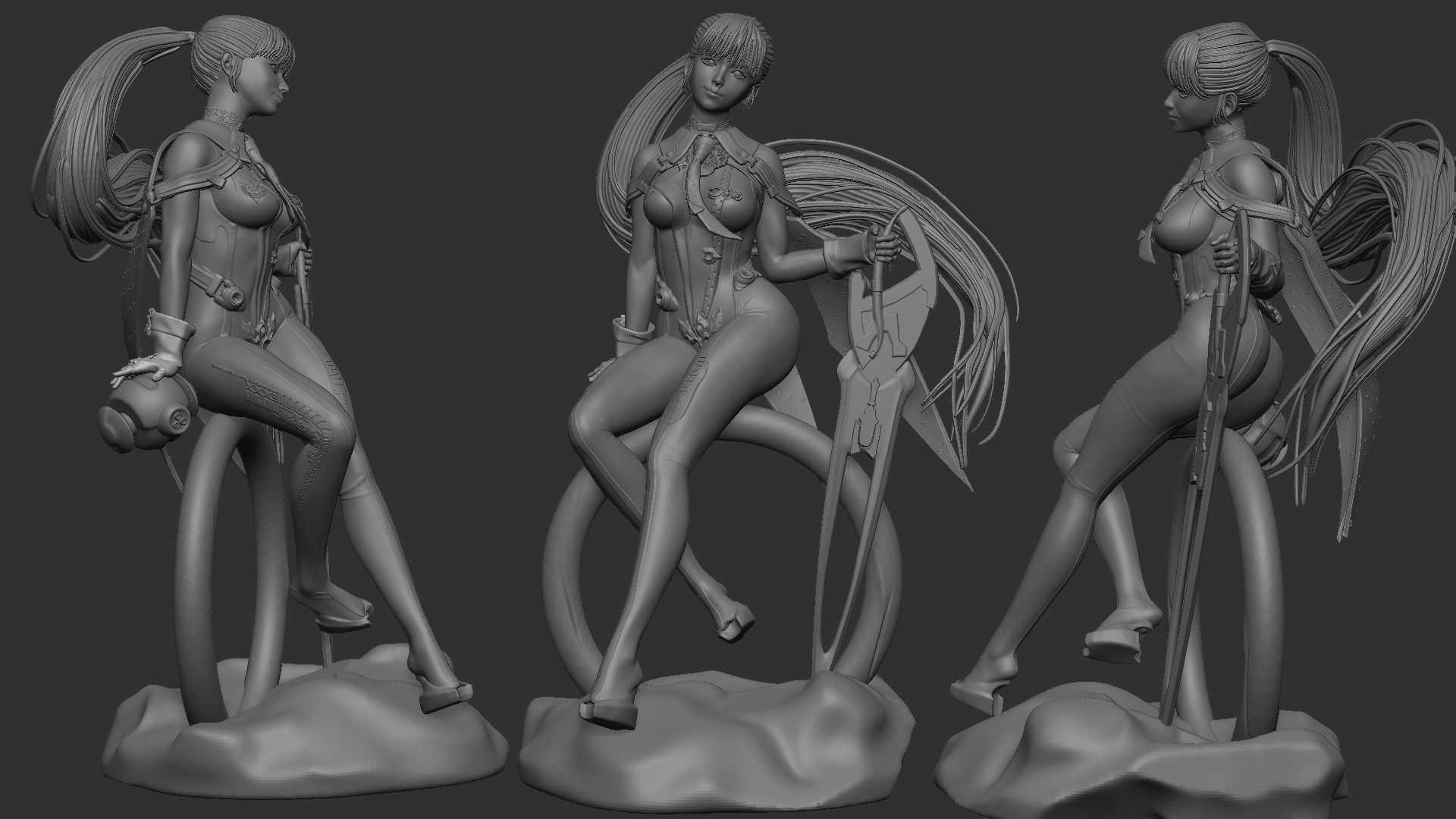 Eve Stellar Blade Ready For 3D Printing 3D print model_11