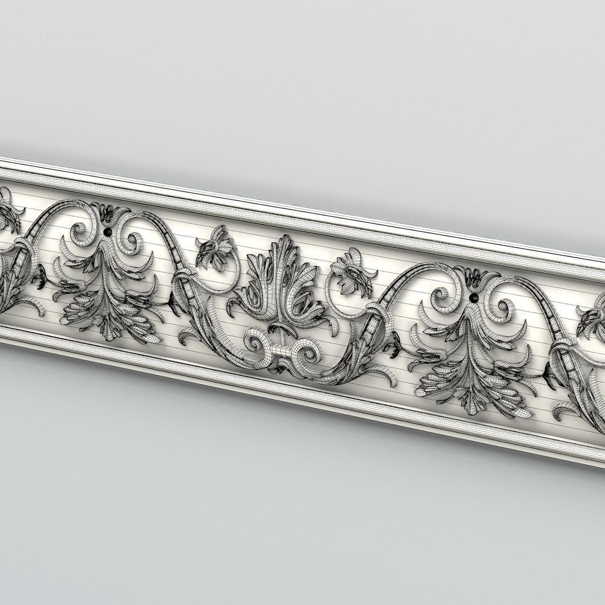 Decorative Moldings collection 04 3D model_8