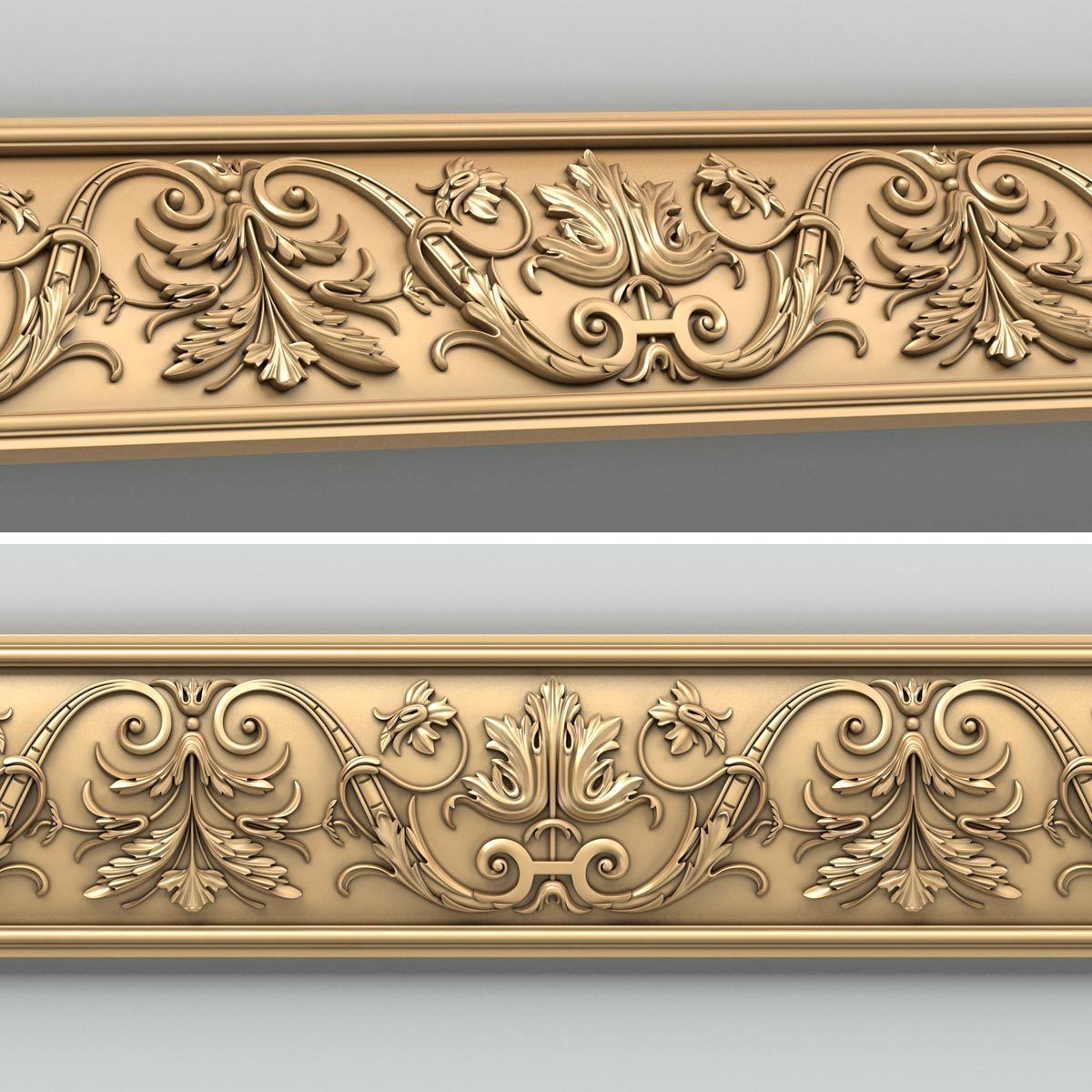 Decorative Moldings collection 04 3D model_5