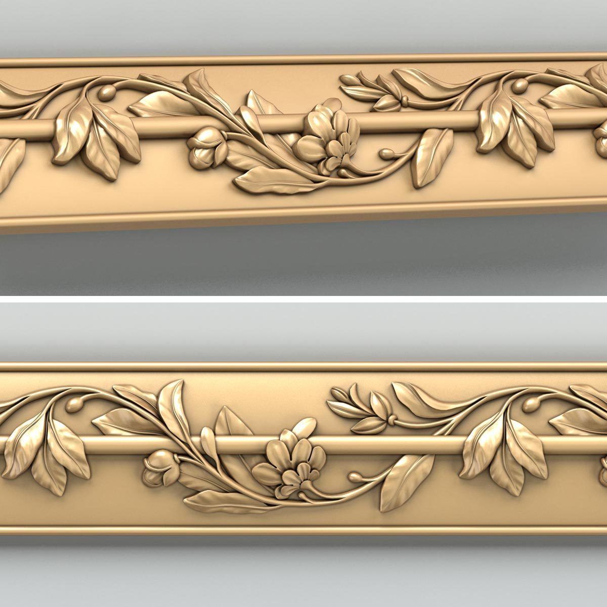 Decorative Moldings collection 04 3D model_17
