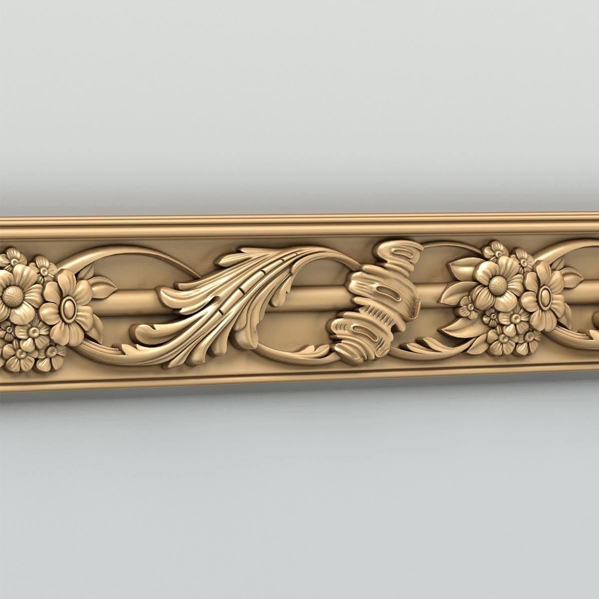 Decorative Moldings collection 04 3D model_14