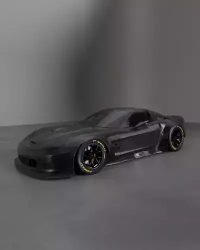 Corvette C6 Quiet Racing Club 3D model