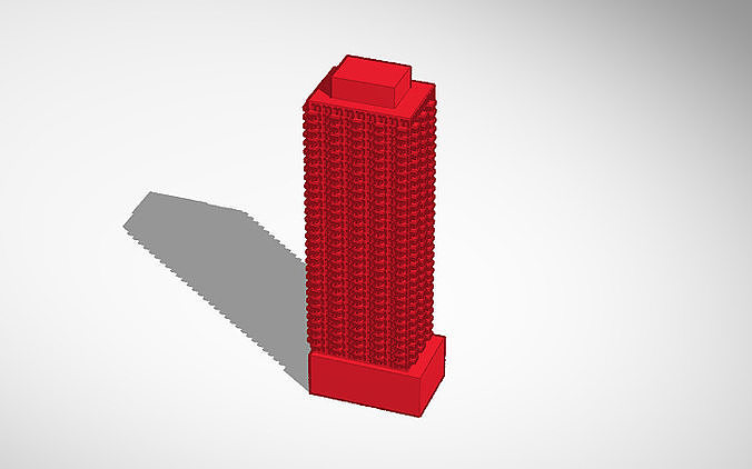 apartment tower Free 3D print model