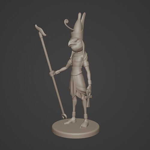 Stylised Horus 3D print model