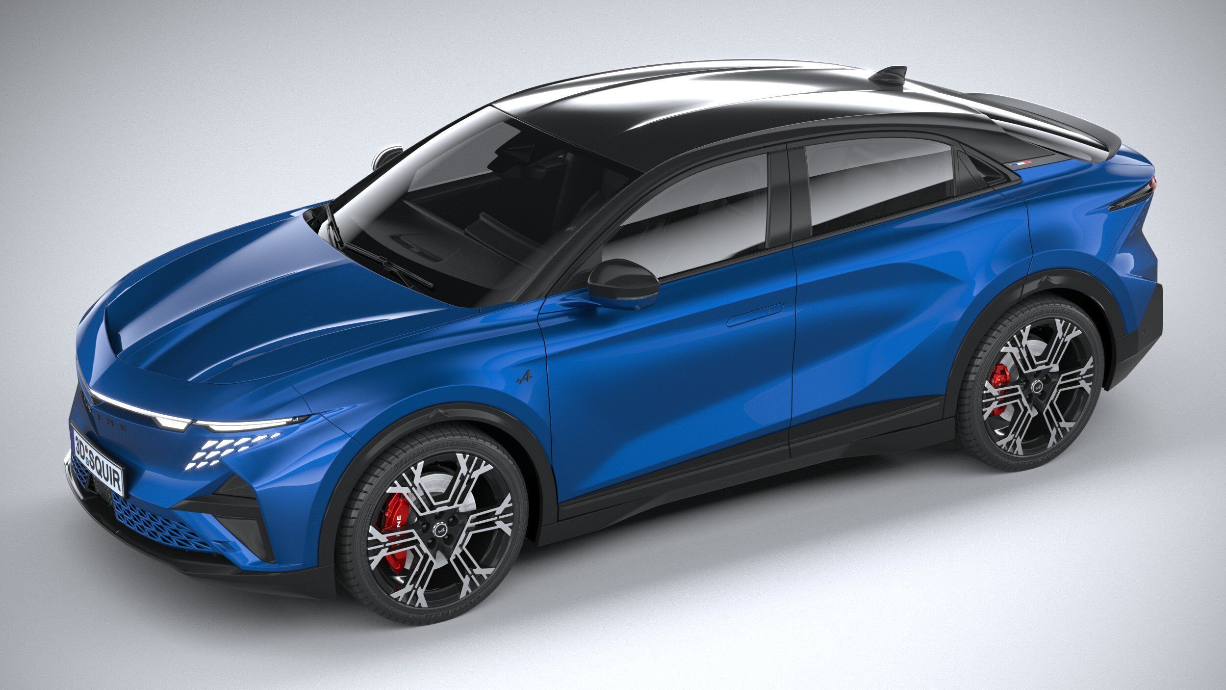 Alpine A390 2026 3D model_7