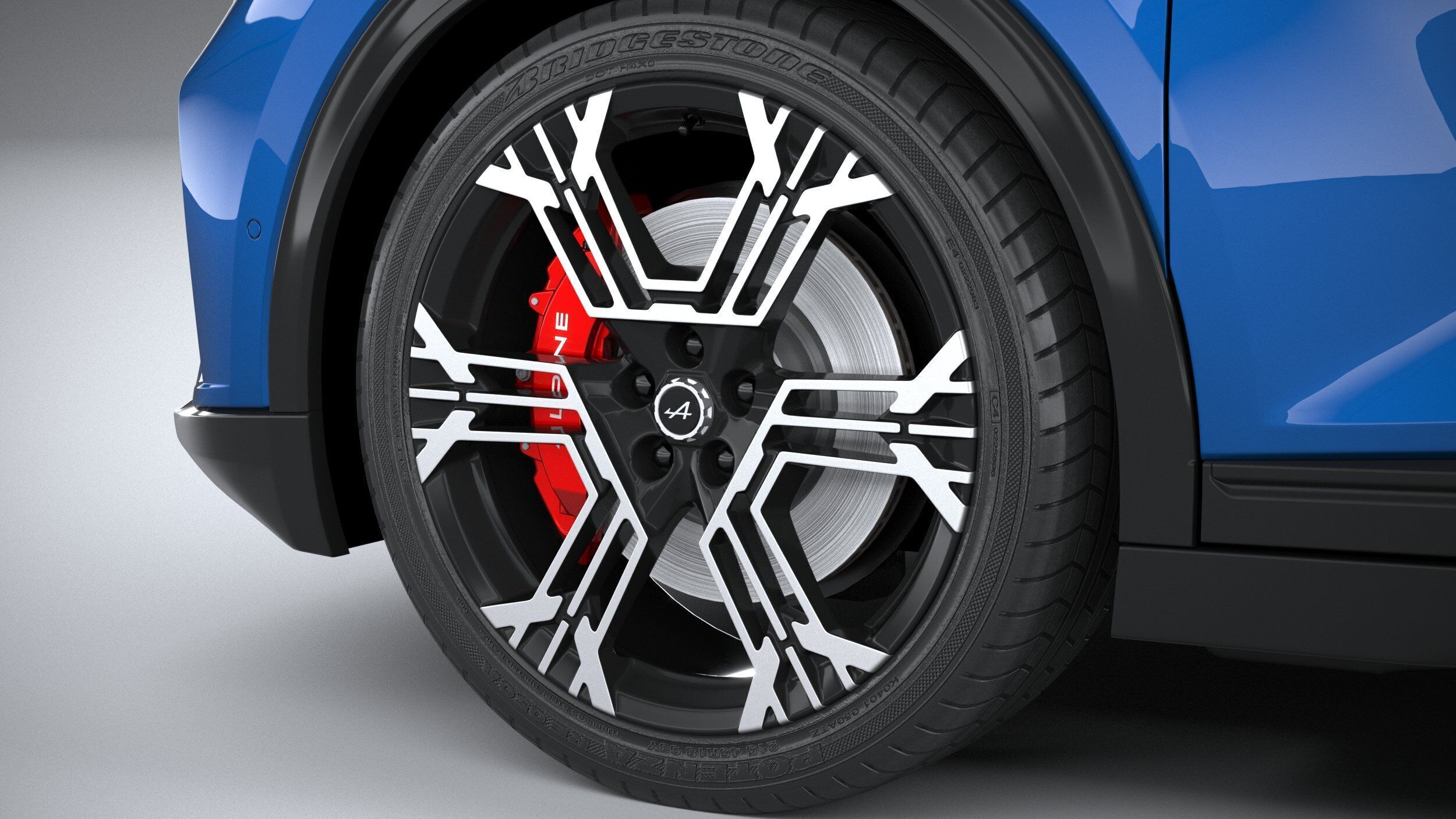 Alpine A390 2026 3D model_16