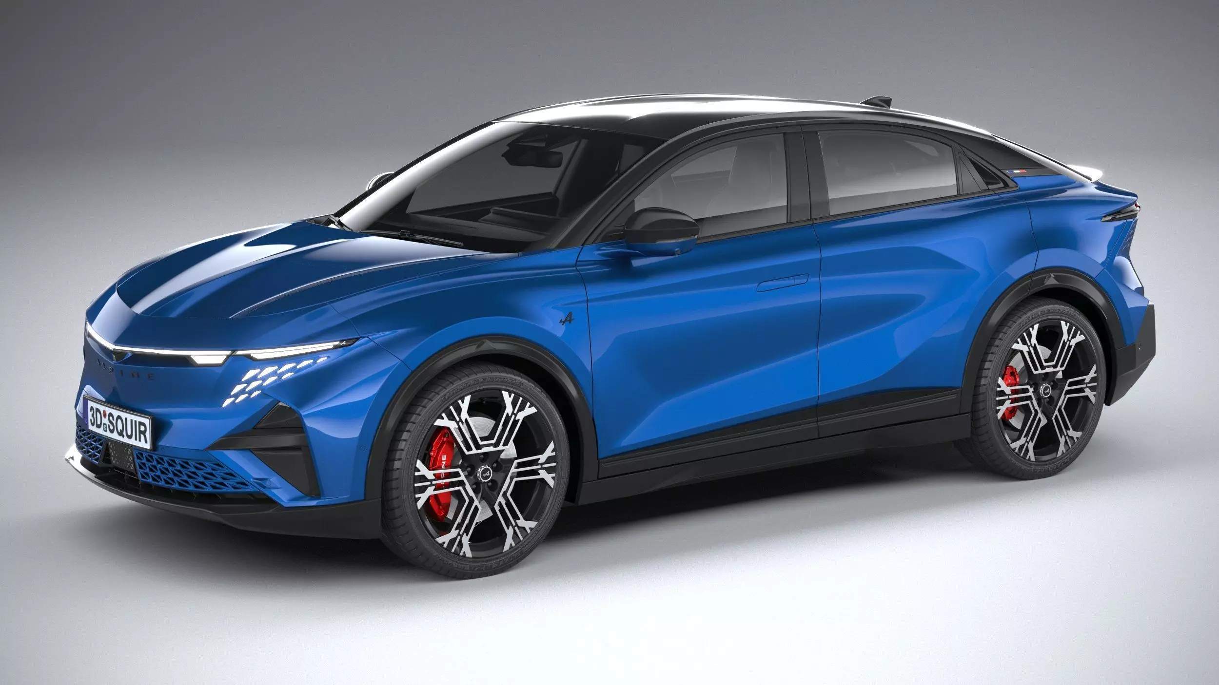 Alpine A390 2026 3D model_0
