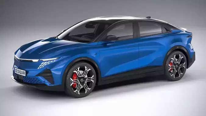 Alpine A390 2026 3D model