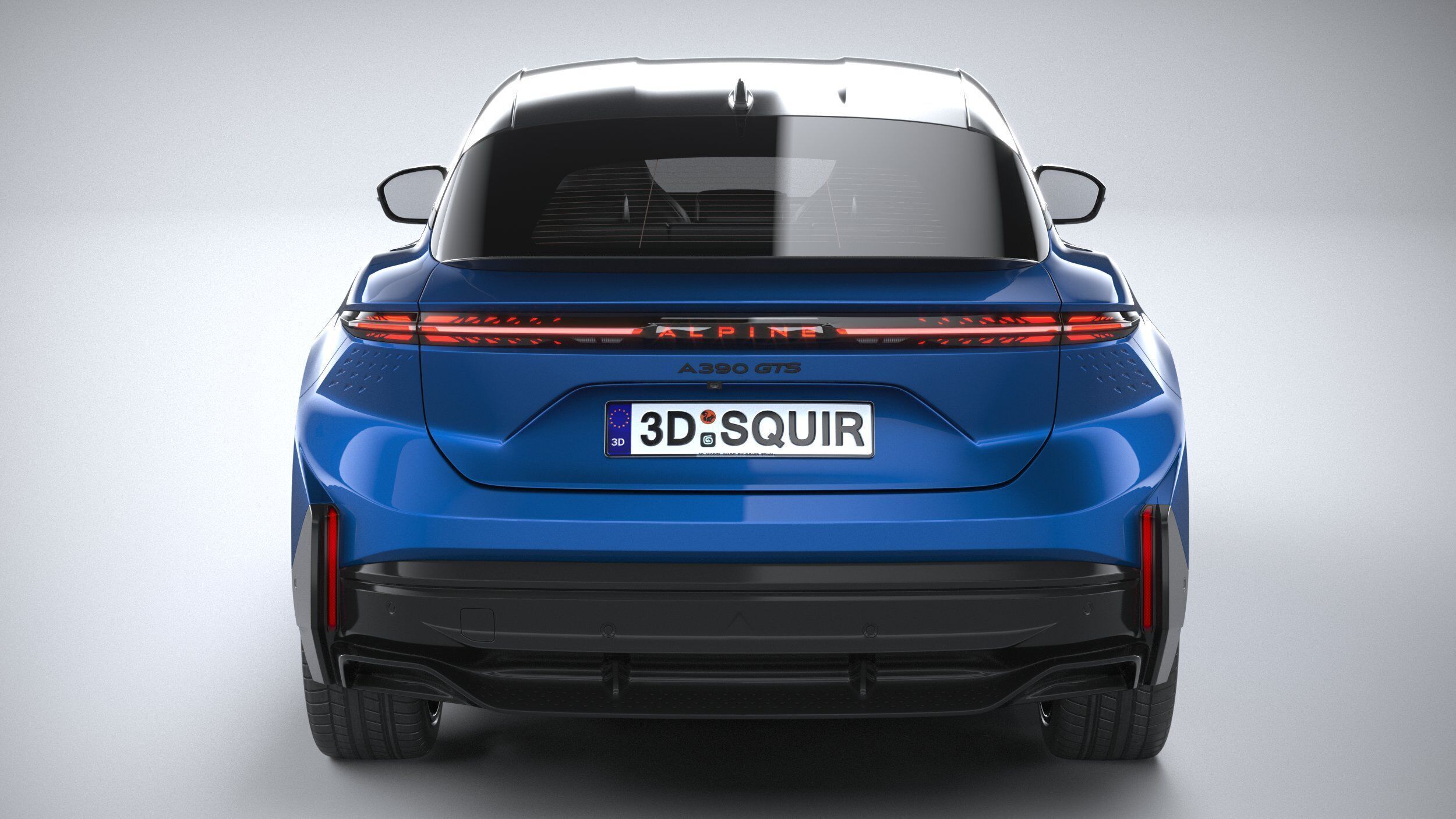 Alpine A390 2026 3D model_4