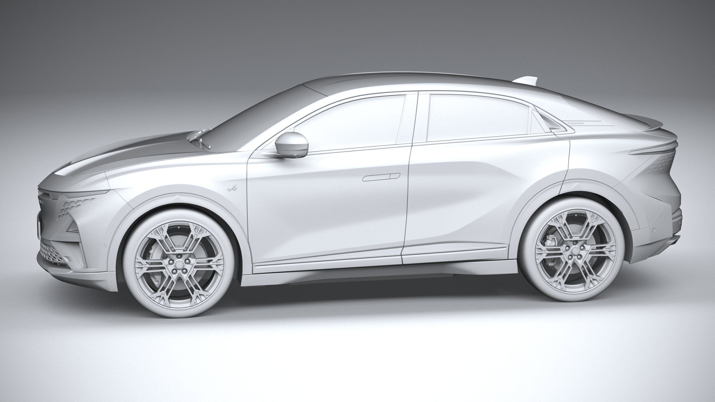 Alpine A390 2026 3D model_22