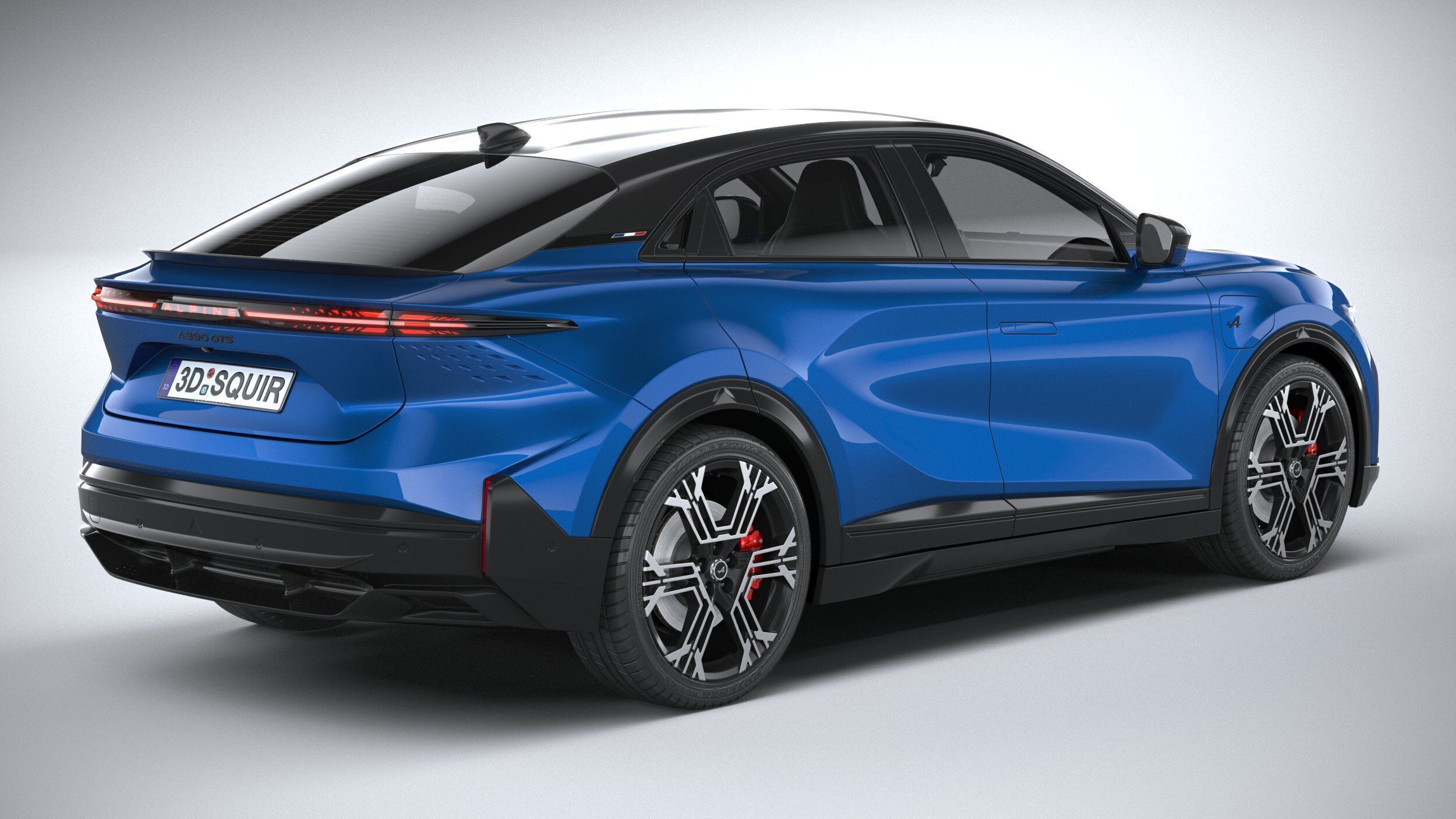 Alpine A390 2026 3D model_17