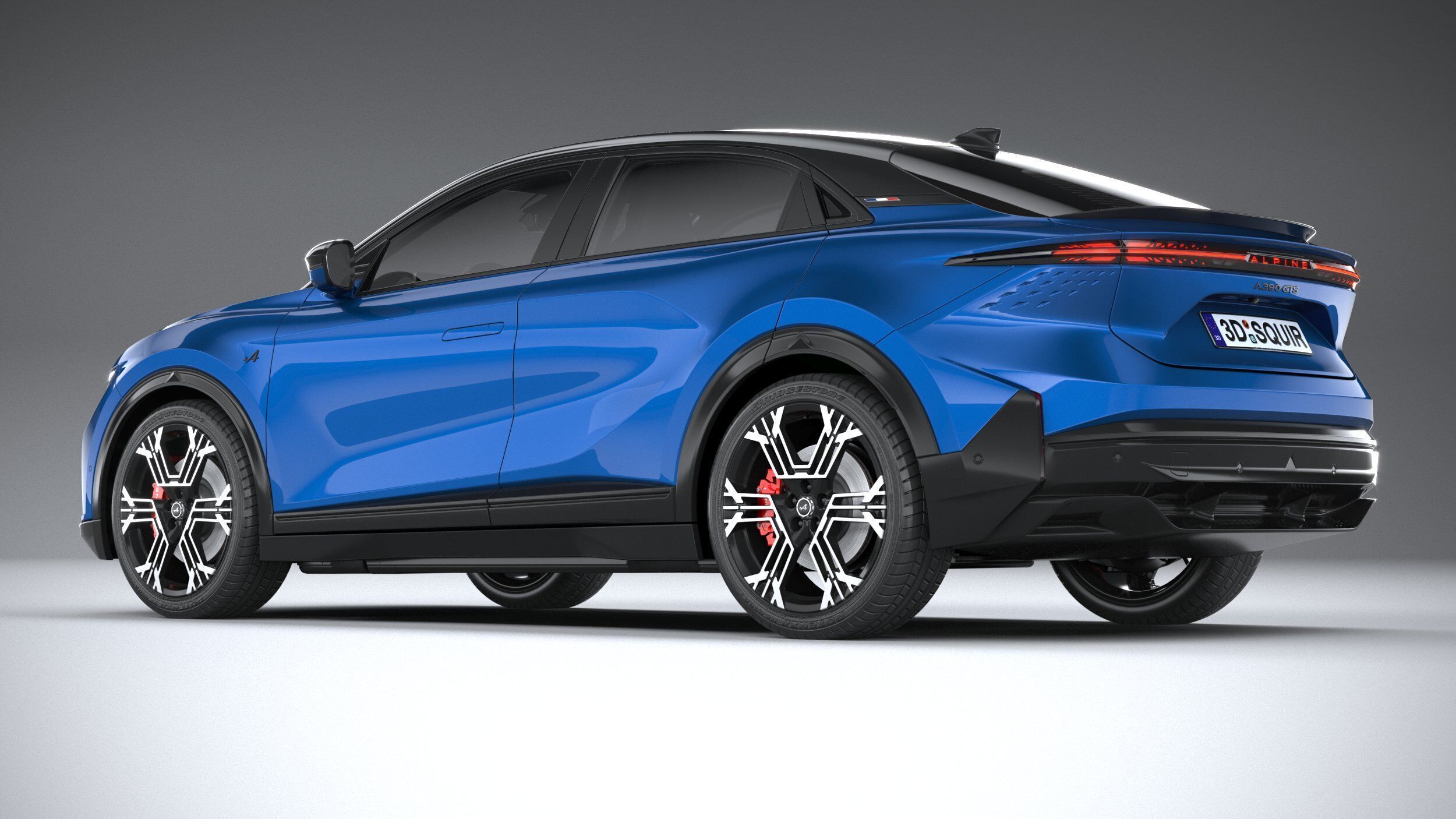 Alpine A390 2026 3D model_5