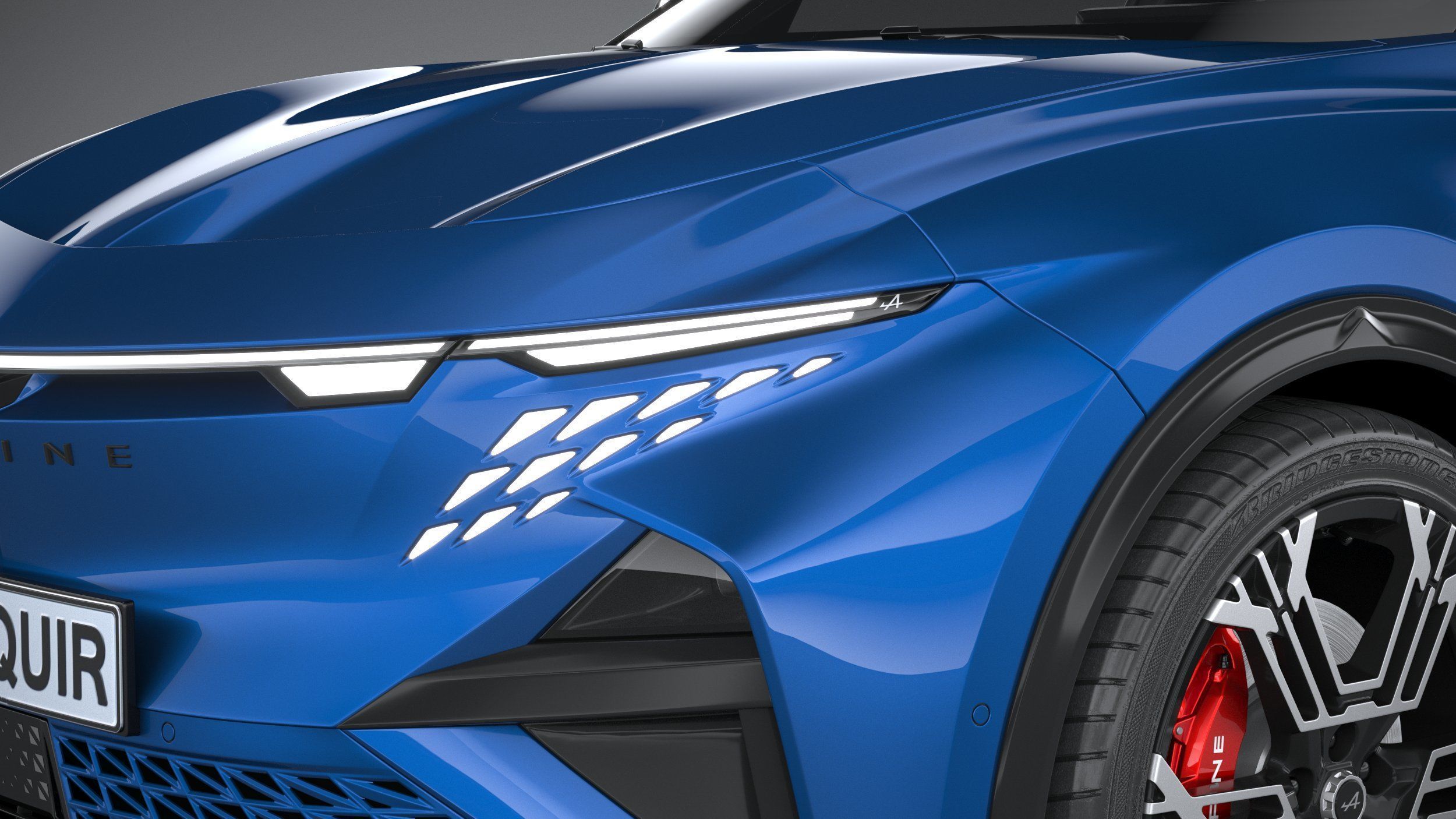 Alpine A390 2026 3D model_14