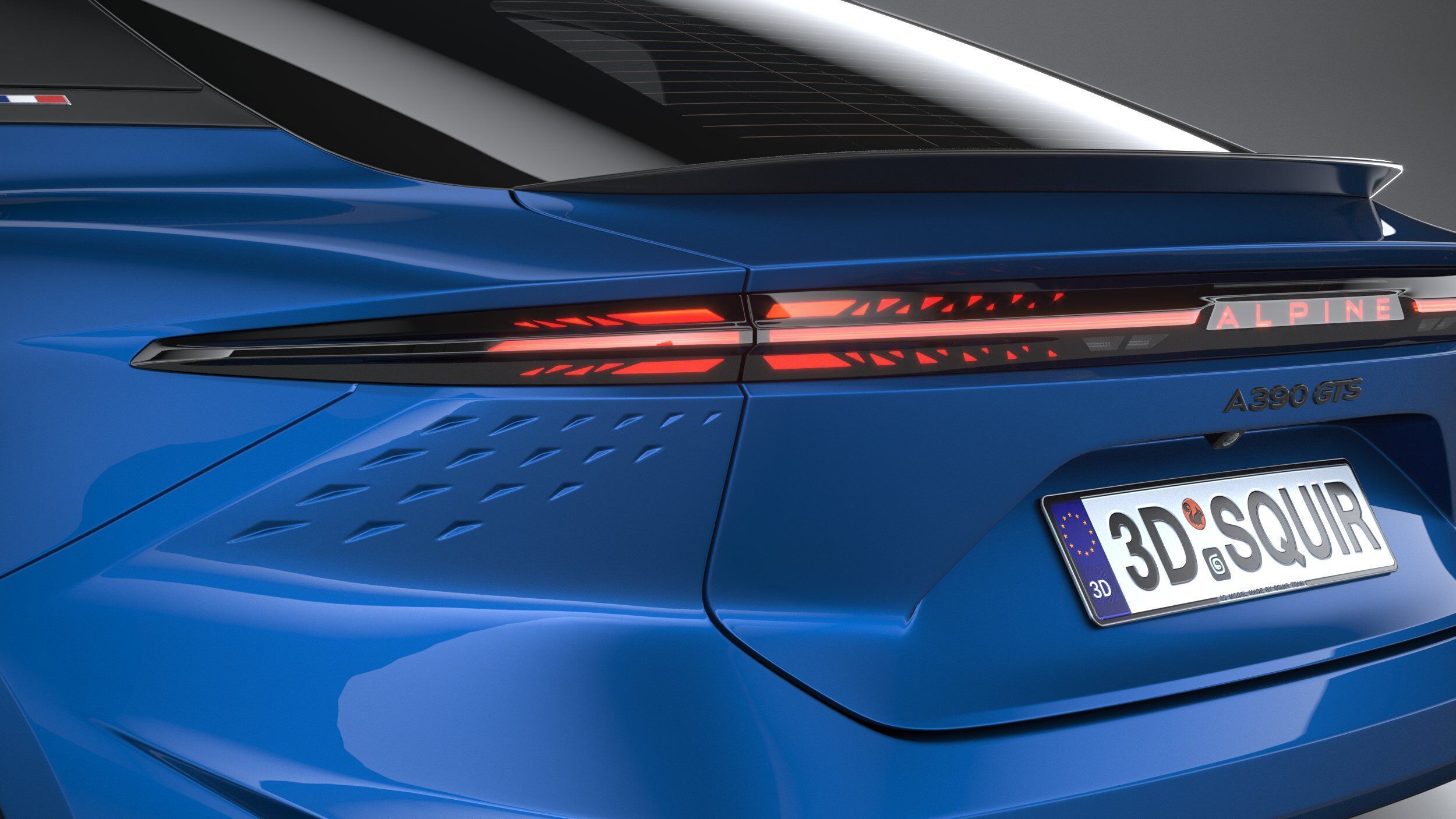 Alpine A390 2026 3D model_15