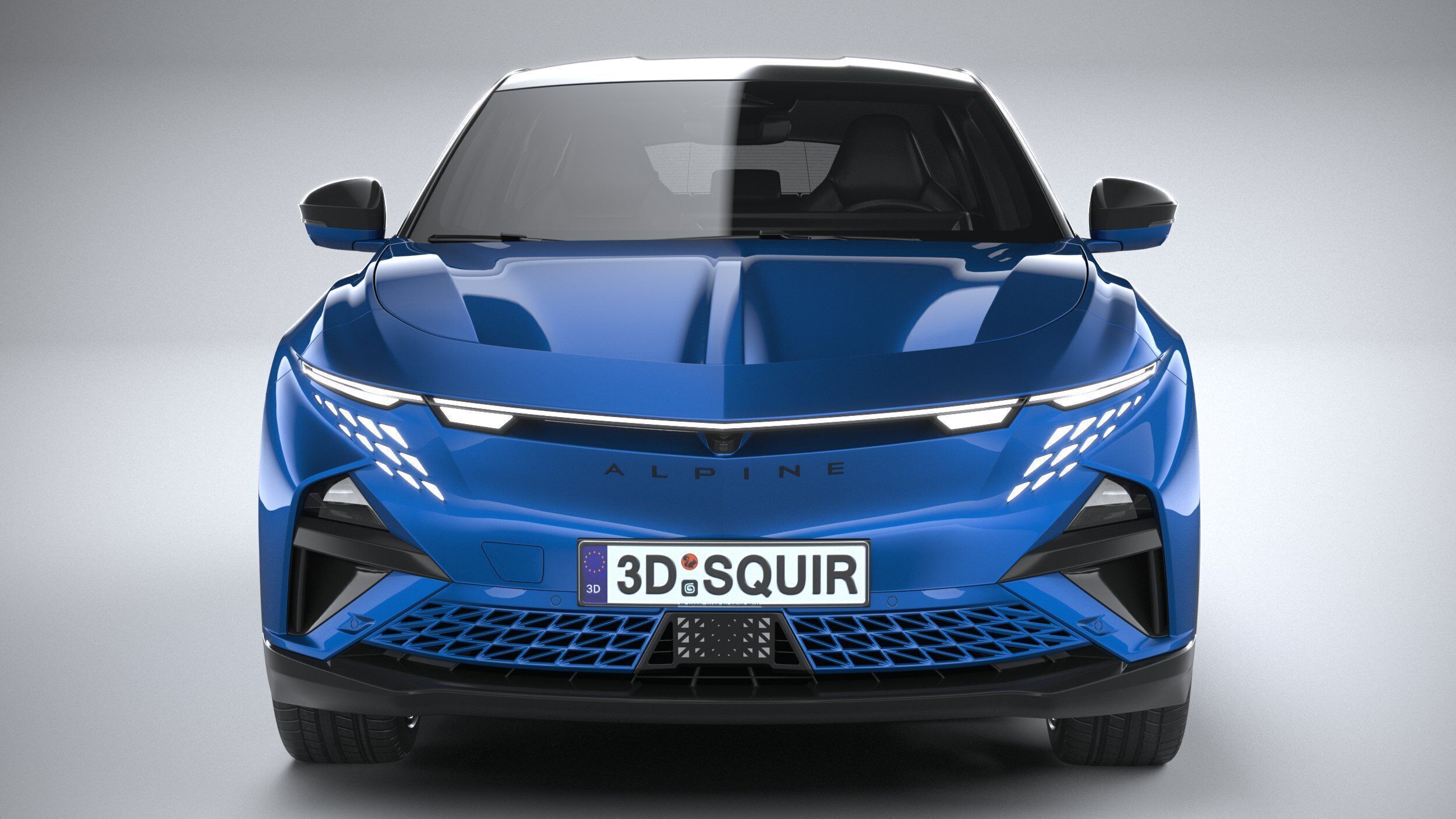 Alpine A390 2026 3D model_13