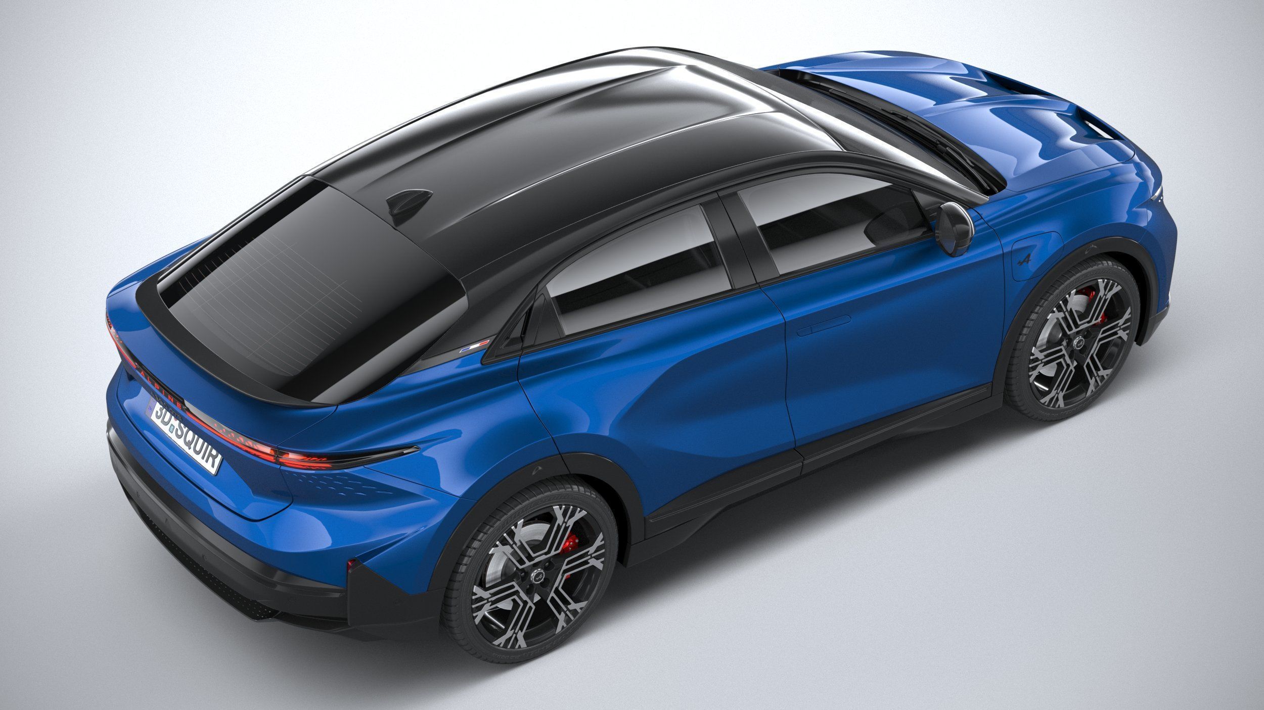 Alpine A390 2026 3D model_10