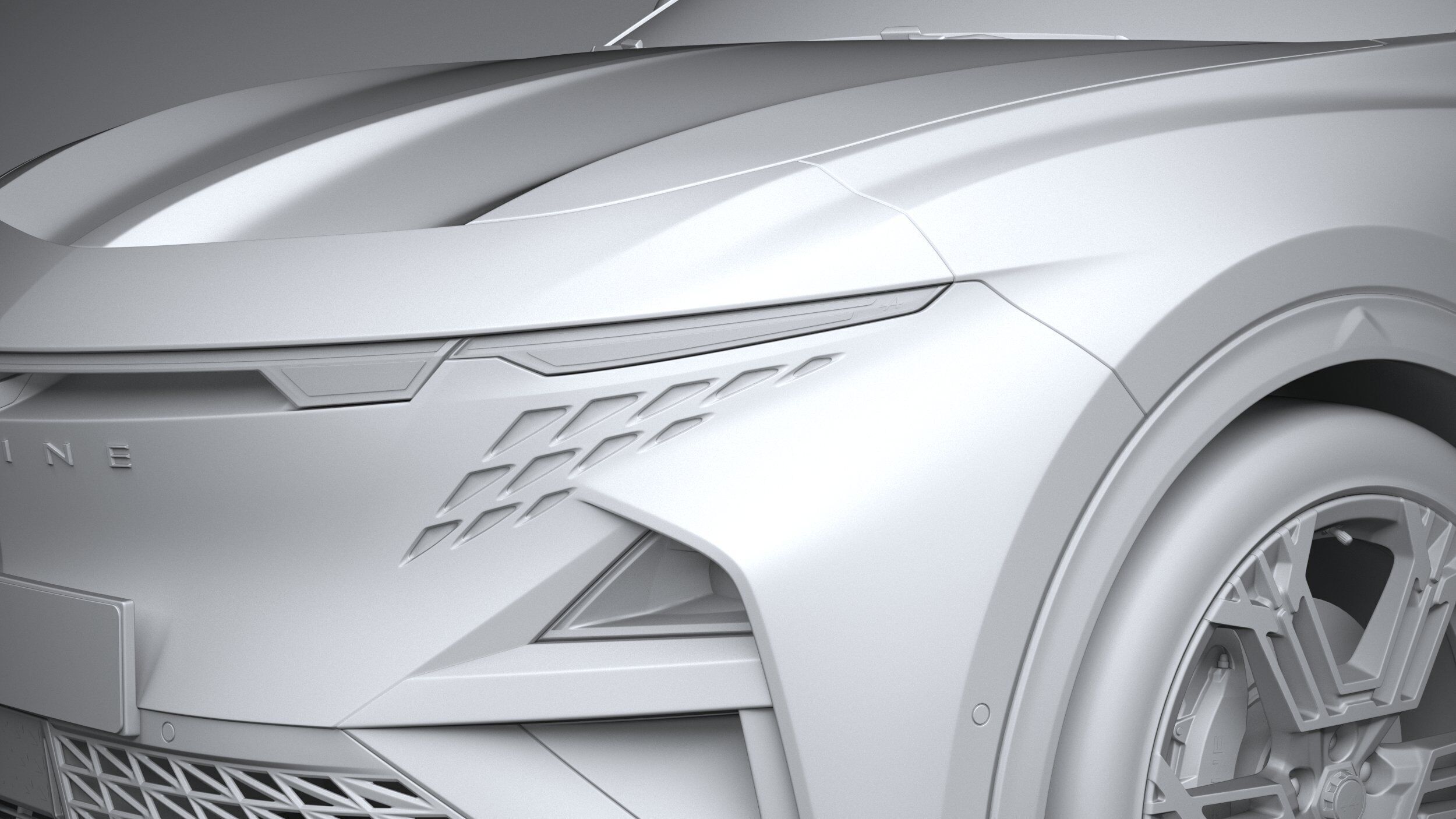 Alpine A390 2026 3D model_23