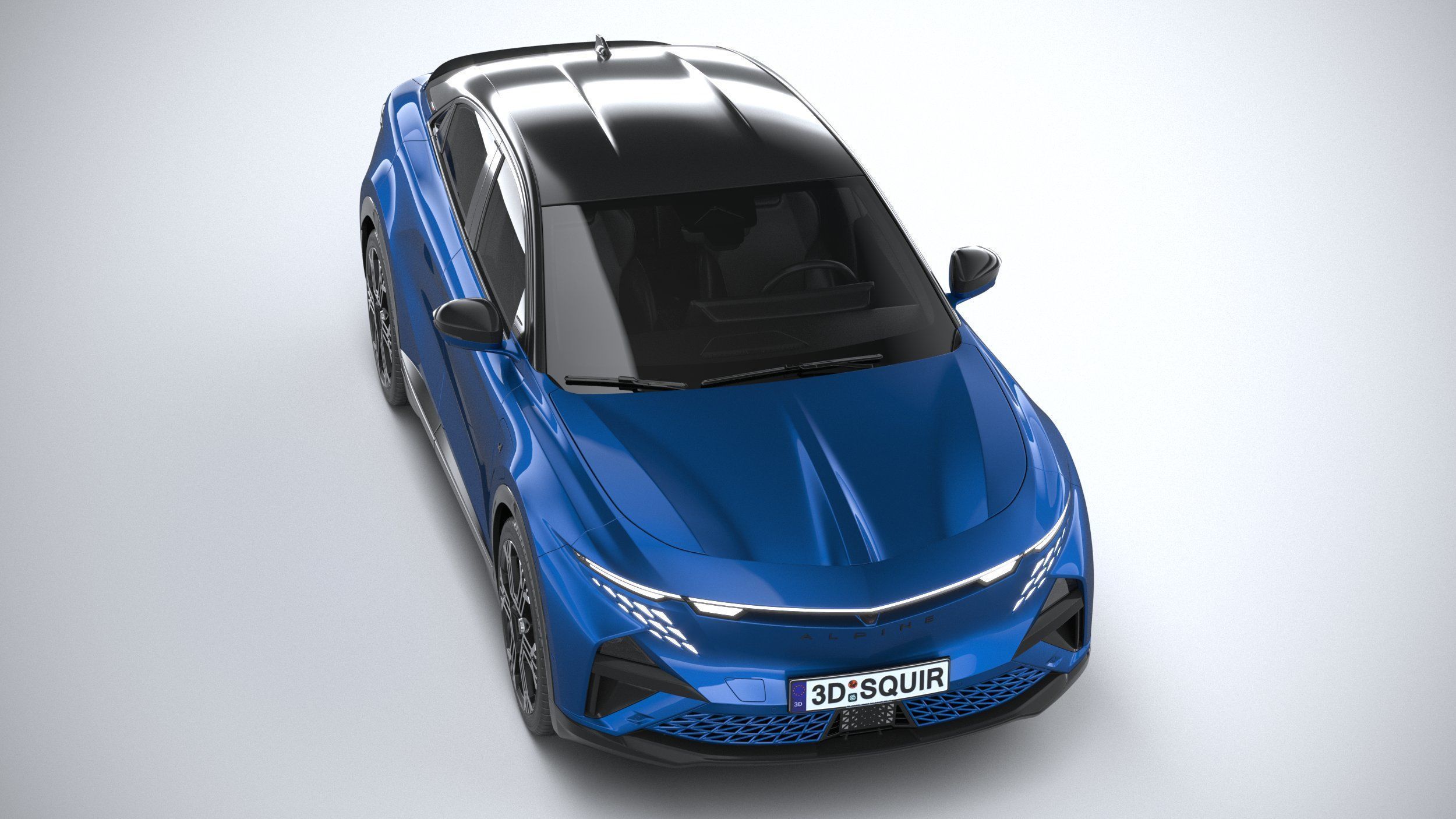 Alpine A390 2026 3D model_12